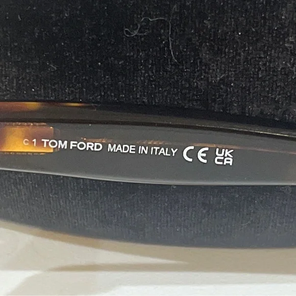 Tom Ford Mikel FT1085 52H Black-Dark Havana/Brown Polarized Women's Sunglasses - Picture 6 of 11